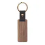 NAWKEY Key ring in walnut and PU