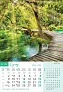  "NACIONALNI PARKOVI HRVATSKE" color kalendar