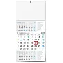  "Business RED with CATHOLIC CALENDAR" three part calendar