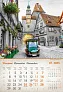  "VINTAGE GRADOVI" color kalendar