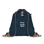 PANDA BAG Recycled cotton drawstring bag
