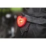  Flashing light "heart" with clip
