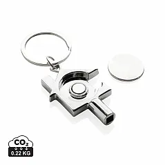 RCS recycled zinc alloy 3 in 1 keychain - XD Collection