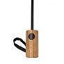 Kaycey 21" AWARE™ RPET mini kišobran od bagremovog drva s automatskim otvaranjem - XD Collection