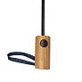 Kaycey 21" AWARE™ RPET mini kišobran od bagremovog drva s automatskim otvaranjem - XD Collection