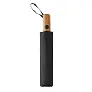 Kaycey 21" AWARE™ RPET mini kišobran od bagremovog drva s automatskim otvaranjem - XD Collection