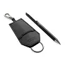 SP Tula RCS certified recycled PU key holder and pen set - Swiss Peak
