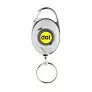  RCS recycled ABS roller clip keychain - XD Collection