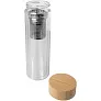 Bailey boca od borosilikatnog stakla s poklopcem od bambusa i infuzorom, 400 ml