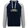 Badet dječji dvobojni hoodie - Roly