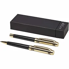 set kemijske i roller olovke (plava tinta) - Luxe