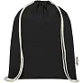 Oregon 140 g/m² GRS recycled cotton drawstring bag