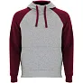 Badet unisex two-tone hoodie - Roly
