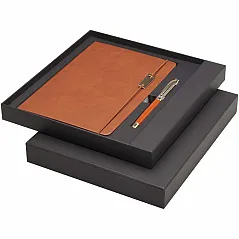 set A5 notes i roller kemijska olovka (plava tinta) - Luxe