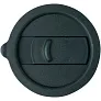Java 330 ml ceramic tumbler with silicone wrap and plastic lid
