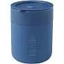 Java 330 ml ceramic tumbler with silicone wrap and plastic lid