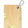 Levo bamboo bottle opener with level