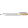 Blanca recycled aluminium ballpoint pen (blue ink)
