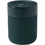 Java 330 ml ceramic tumbler with silicone wrap and plastic lid