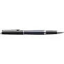 Hemisphere colour blocking rollerball pen with palladium trim (black ink) - Waterman