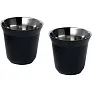 Duo set espresso šalica od RCS nehrđajućeg čelika, 80 ml