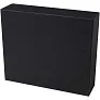 Laura A5 hard cover notebook and ballpoint pen gift set (black ink)