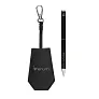 SP Tula RCS certified recycled PU key holder and pen set - Swiss Peak