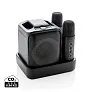 Singvibe karaoke set od RCS reciklirane plastike s dvostrukim mikrofonom - XD Collection