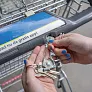  RCS recycled zinc alloy 3 in 1 keychain - XD Collection