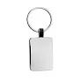  RCS recycled zinc alloy rectangle keyring - XD Collection