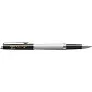 Hemisphere colour blocking rollerball pen with palladium trim (black ink) - Waterman