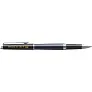Hemisphere colour blocking rollerball pen with palladium trim (black ink) - Waterman