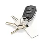  RCS recycled zinc alloy rectangle keyring - XD Collection