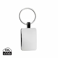 RCS recycled zinc alloy rectangle keyring - XD Collection