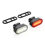 Lumino set USB rasvjetnih svjetala za bicikle od RCS reciklirane plastike - XD Collection