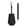 SP Tula RCS certified recycled PU key holder and pen set - Swiss Peak
