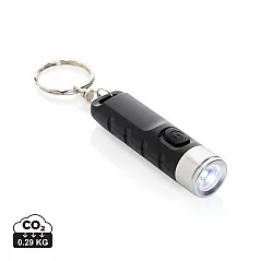Globix USB punjiva svjetilja s privjeskom od RCS reciklirane plastike - XD Collection
