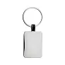  RCS recycled zinc alloy rectangle keyring - XD Collection