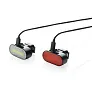 Lumino set USB rasvjetnih svjetala za bicikle od RCS reciklirane plastike - XD Collection