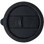 Java 330 ml ceramic tumbler with silicone wrap and plastic lid