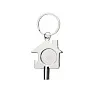  RCS recycled zinc alloy 3 in 1 keychain - XD Collection