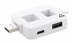 USB hub od reciklirane ABS plastike