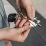  RCS recycled zinc alloy 3 in 1 keychain - XD Collection