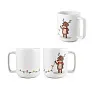 REINDEER Mug with Christmas print 330 mL