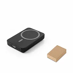 5000 mAh magnetska prijenosna baterija sa superbrzim bežičnim punjačem od 15 W, 100% rABS