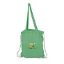 Jamarion Recycled cotton bag 2 in 1, drawstring bag and shopping bag