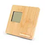  Bamboo wireless charger 10W, weather station