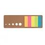  Memo holder, sticky notes