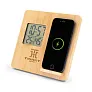  Bamboo wireless charger 10W, weather station