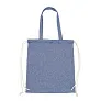 Jamarion Recycled cotton bag 2 in 1, drawstring bag and shopping bag